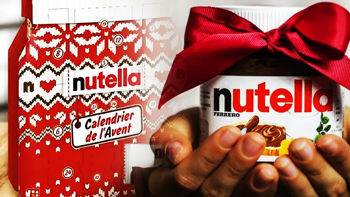 Nutella dévoile son tout premier calendrier de l’Avent, voici ce que contiennent les 24 cases