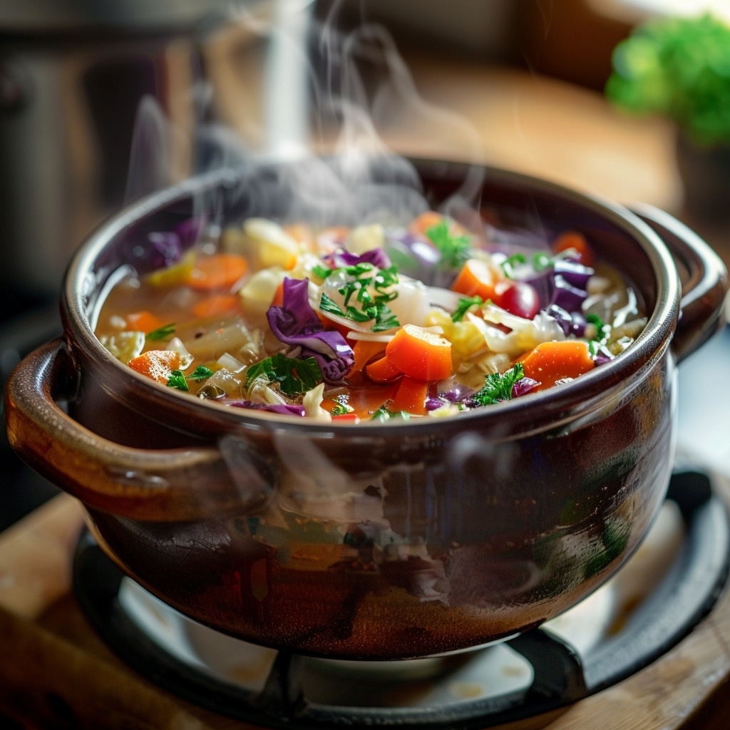 Découverte de la recette facile de la soupe au choux : réconfort assuré