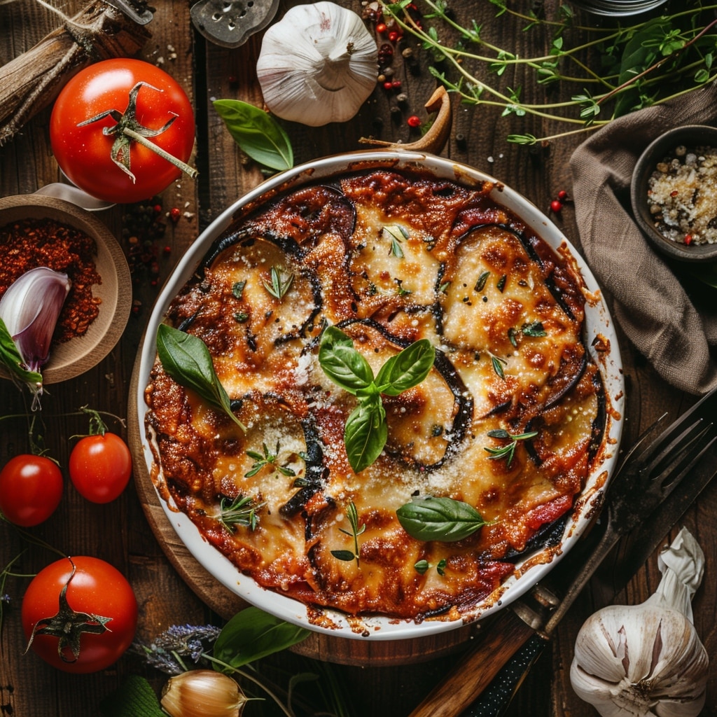 Recette facile d’aubergines à la parmesane : un classique italien revisité