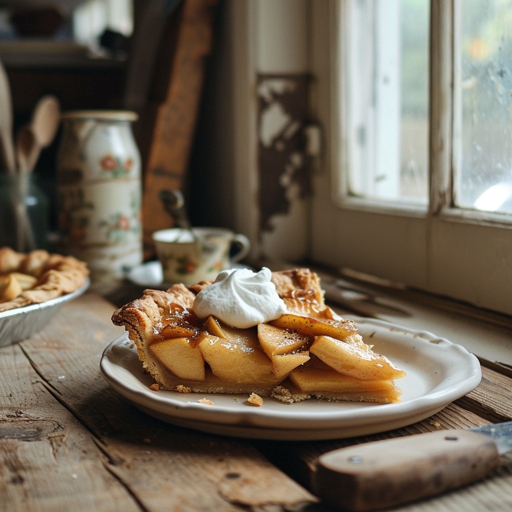 Recette facile de la tarte flamande aux pommes : un dessert chaleureux français