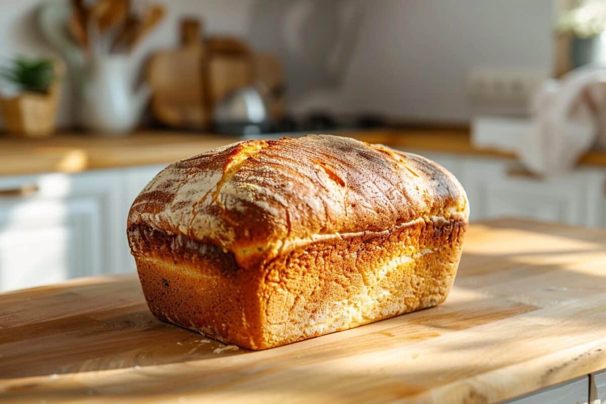 Recette facile de pain végétalien sans pétrissage en quelques étapes