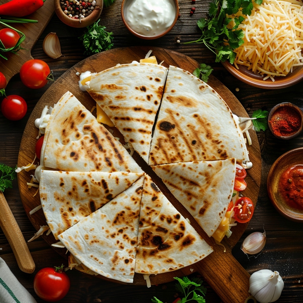 Recette facile de quesadillas au fromage : un snack mexicain rapide