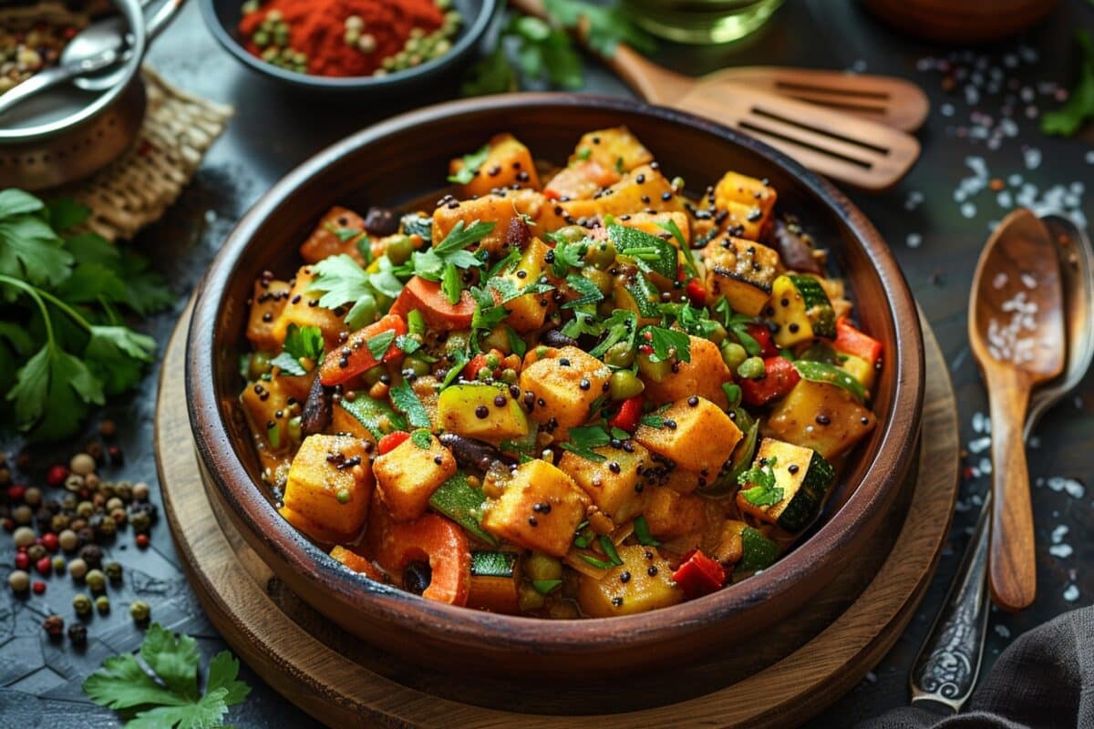 Recette facile et rapide de curry végétalien pour soirées d’hiver