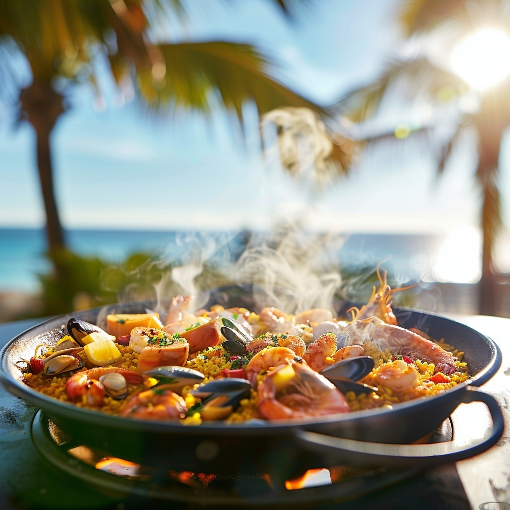 Recette facile pour une paella espagnole authentique : soleil et mer dans votre assiette
